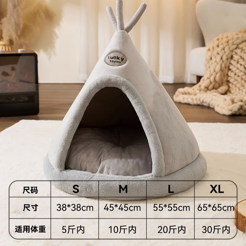 Grey lucky yurt