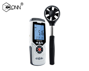 Función de alta sensibilidad Medidor de flujo de aire digital Anemómetro Medidor de velocidad del viento Sensor - Product Image 4
