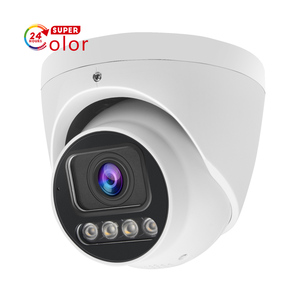8MP 1/1.8英寸传感器彩色vu PoE IP摄像机智能-lSP IP67彩色vu Hik兼容人工智能检测室外4k监控圆顶摄像机 - Product Image 1