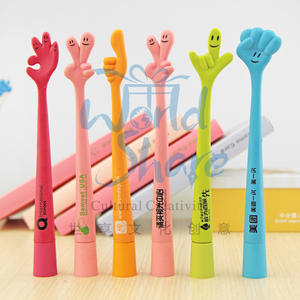 Biểu Hiện dễ thương mô hình kim loại bao phủ mảnh mai bút cơ thể quảng cáo Logo bút bi - Product Image 3