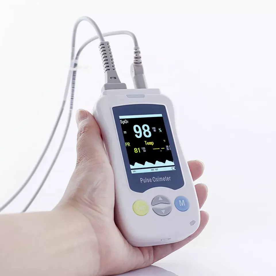 YSPO820 YSENMED módulo de oxímetro médico para adultos, pacientes neonatais e pediátricos, oxímetro portátil recarregável por USB, oxímetro de pulso