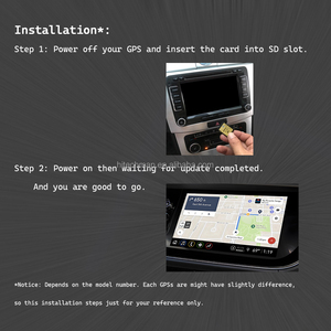SMIOST Portable Navigation für Car Map System Software CID Benutzer definierte SD 32GB Speicher karte für Skoda A1 2025 - Product Image 6