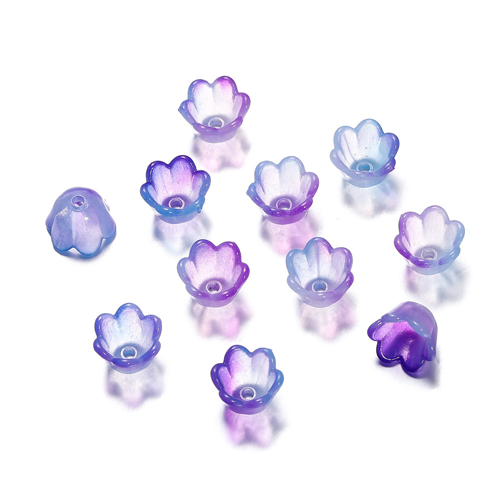 Calyx de muguet bicolore - bleu-violet