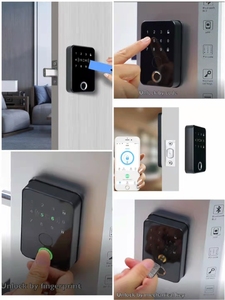 Sinovo basso MOQ Smart catenaccio blocco App telecomando senza chiave tastiera meccanica serratura porta con campanello per la casa dell'hotel