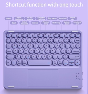 Wireless <strong>Keyboard</strong> Charging Touch Pad for Apple <strong>Control</strong> Mobile Phone ipad <strong>Computer</strong> Typing Ultra-thin Portable Office - Product Image 5