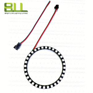 แถบไฟ LED 32ดวงสำหรับ WS2812พิกเซลแบบ DC5V ไฟ LED 32ดวงที่สามารถระบุที่อยู่ได้ - Product Image 4