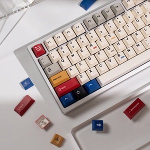 Vintage Cherry Keycaps para MX Mechanical Keyboard Hundred Light Machine PBT 148 Keys Reemplazo 60Pack
