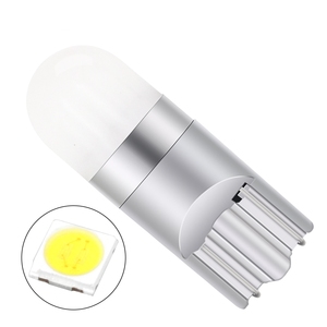 หลอดไฟหน้ากว้างสำหรับรถยนต์ออโรร่าหลอดไฟ LED สำหรับรถยนต์ T10 1smd 3030ดวง100lm ป้ายทะเบียน