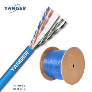 Кабель для передачи данных LAN CAT5E UTP 1 Гбит/с 24AWG ПВХ LZSH см сетевой кабель связи Ethernet - Product Image 2