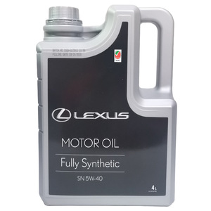 全合成SN5W40エンジンオイル4Lトヨタレクサス対応08880-83717一般組成ベース自動車用潤滑油 - Product Image 1