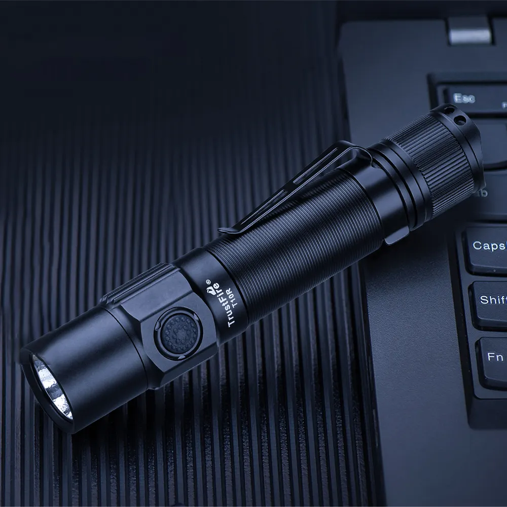 Super Bright Trustfire T10R LED Camping Flashlight 1800LM 18650 Tactical Torch Light USB Flashlight