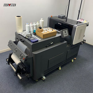 Meist verkaufte Dual Hochwertige i3200 Köpfe Max 2400dpi 60cm DTF Garments Bags <span class=keywords><strong>Plotter</strong></span> drucker mit automatischer Pulver beschichtung maschine