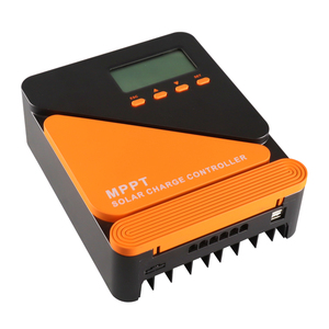60A MPPT regolatore di carica solare e regolatore di scarico scheda PCB 12V 24V 36V 48V modulo di ricarica automatica con schermo e ventilatore - Product Image 1