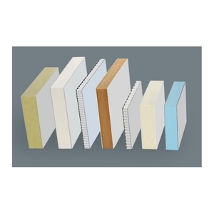 <span class=keywords><strong>EPS</strong></span> XPS PIR kompozit paneller ile soğutuculu Van gövdesi için Camper RV duvar için Modern FRP fiberglas sandviç Panel