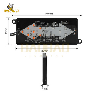 Çoklu gösterge ışıkları uyarı DC 12V 24V trafik işaretleri LED ok ışık sinyal kurulu patron ok işareti LED ışık kamyon araba için - Product Image 3