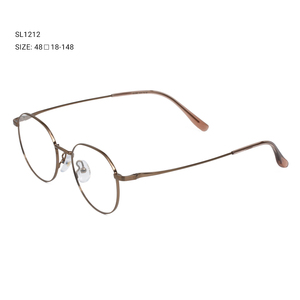 Thanh Lịch Thời Trang Màu Sắc Rực Rỡ Những Ngôi Đền Mỏng Cổ Điển Retro Vòng Ultralight Kính Quang Học Phụ Nữ Kính - Product Image 3