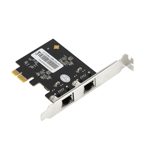 Adattatore di rete RJ45 a doppia porta 2.5G 2500mbps RTL8125B Chipset PCIe PCI Express 25GbE scheda Lan di rete per Server Desktop da gioco - Product Image 5