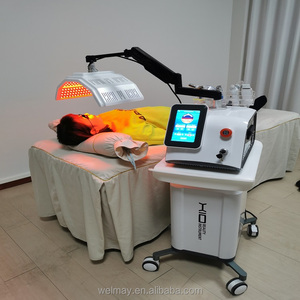 Newest Design Oxygen Jet Ems Facial Lifting Device <strong>Pdt</strong> Roller <strong>Bio</strong> Ems Facial Massager Led Light Therapy Machine With RF - Product Image 5
