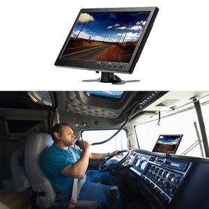 Podofo 10,1 ''HD LCD Monitor Mini TV y pantalla de ordenador Color CCTV Pantalla para Raspberry PI Sistema de seguridad para el hogar Gaming PC - Product Image 3