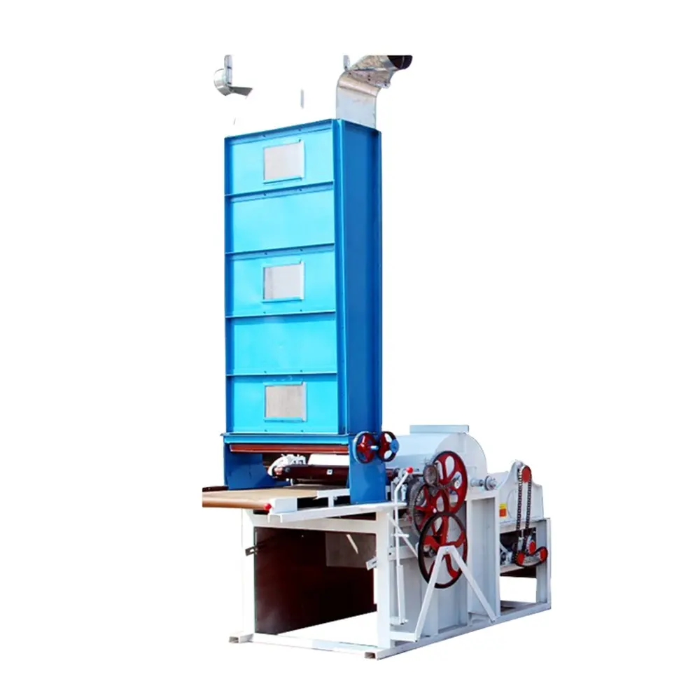 Máquina de reciclaje de residuos textiles, aplicable a todos los mercados textiles