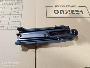 Fábrica profissional OEM Atacado Folding Iron Guitar Stand Musical & Instrumentos de Cordas Acessórios