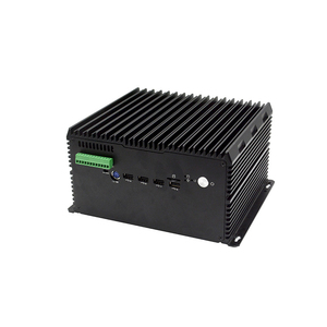 Küçük bilgisayar PCIE X16 , PCIE X4 yuvası çift PCI yuvası endüstriyel gömülü kutu mini pc mühendis için - Product Image 3