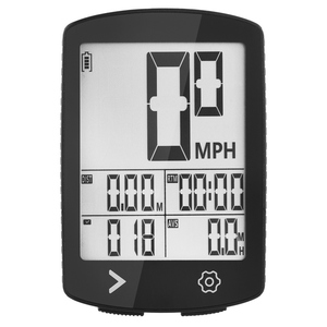 Cuentakilómetros para bicicleta, velocímetro, ordenador inalámbrico para bicicleta, LCD IPX6, resistente al agua, batería de 30 horas, carga tipo C, ordenador para bicicleta - Product Image 1