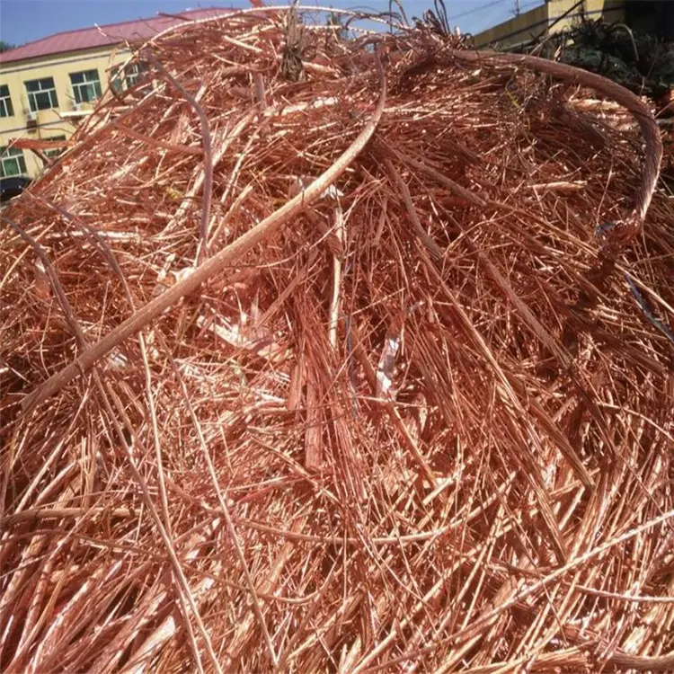 99.99% Sucata de cobre puro Millberry Sucata de fio de cobre/Lingote de cobre/Scrap preço de cobre