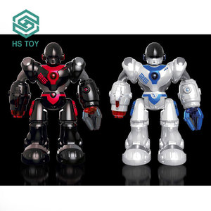 HS Remote Control Robocop <strong>Programmed</strong> Intelligent RC Dancing Robot Light Cozmo Toys With USB - Product Image 6