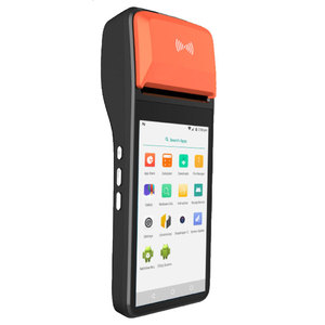<strong>Handheld</strong> Wireless <strong>PDA</strong> <strong>Android</strong> POS with <strong>QR</strong> <strong>Code</strong> Barcode <strong>Scanner</strong> 4G LTE Wifi Thermal Printer POS System - Product Image 1