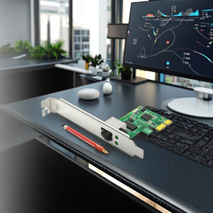 Ad alta velocità 1000M AX200 PCIe Gigabit scheda di rete indipendente Desktop Ethernet componente di rete per Computer - Product Image 3