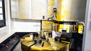 VTC650垂直Cnc旋盤精密Cnc生産金属旋盤ヘビーデューティCncフライス加工機 - Product Image 4