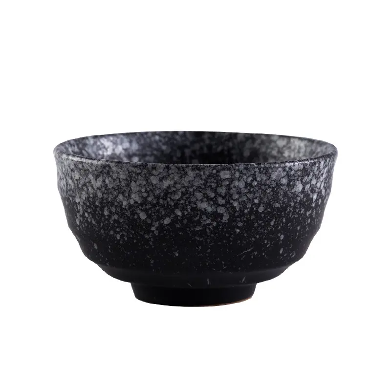 Bols à soupe de nouilles instantanées en céramique japonaise créative en poterie brute rétro bols à salade bols à riz