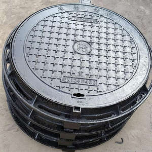 Tùy chỉnh gang Thông tư <span class=keywords><strong>manhole</strong></span> Bìa nhà máy en124d400 cống bìa cho hệ thống thoát nước & <span class=keywords><strong>manhole</strong></span> ứng dụng - Product Image 6