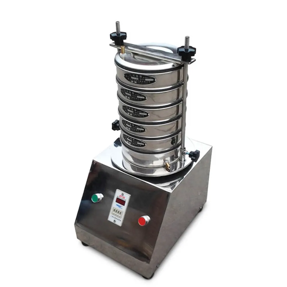 Pequeño laboratorio 200 / 300 Mm tamiz agitador prueba automática tamiz máquina para polvo