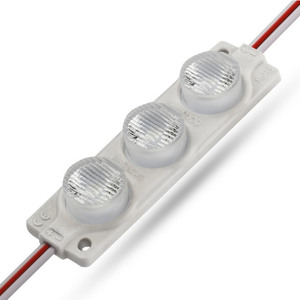 DC 12V 24V 3W 3LEDレンズサイドライトモジュールLEDライトSmd 2835インジェクションLEDモジュールサイン用 - Product Image 1