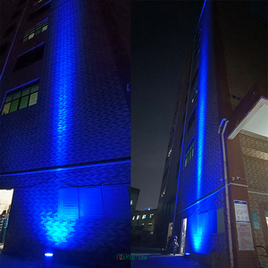YY-TG6M 200W RGB/RGBW açık noel sel ışıkları IP66 IP65 alüminyum gövde LED DMX512 Tuya sinyal WiFi kontrol AC güç kaynağı - Product Image 5