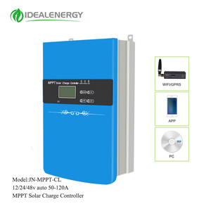 INE低价高品质MPPT太阳能光伏充电控制器50A 60A 80A 100A 120A 60安培100安培120安培太阳能套件