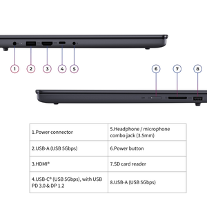 Laptop Lenovo IdeaPad Slim 3 Gen10 Intel Core 5 210H/16G RAM/512G SSD/15 Pulgadas OLED Versión China Lenovo Xiaoxin 15C SE - Product Image 6
