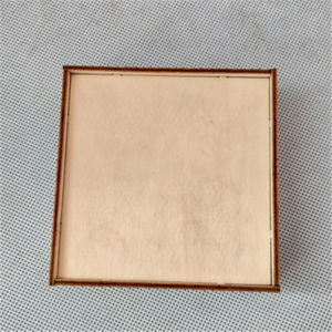 กล่องไม้อัดตัดด้วยเลเซอร์แบบพับได้พร้อมฝาปิดกล่องของขวัญกล่องไม้ทำด้วยมือสำหรับเก็บเครื่องประดับ - Product Image 6