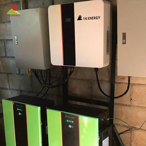 טאי אנרגיה מחיר היברידי שמש מהפך עם mppt בקר 10KWsystem עם היברידי מהפך וסוללה