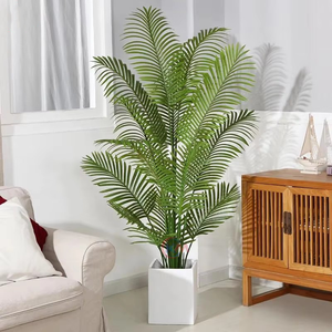 90/120/150/180Cm Nhân Tạo Cây Cọ Giả Chậu Areca Palm Plantas Artificiales Trang Trí Trong Nhà Cây Cảnh - Product Image 1