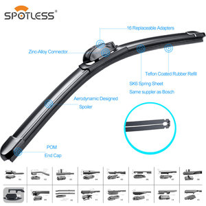 SPOTLESS สินค้าขายดี 2024 ที่ปัดน้ําฝนรถยนต์ซิลิโคนมัลติฟังก์ชั่นสําหรับกระจกรถยนต์ - Product Image 5