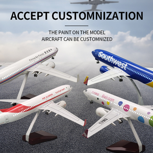 Uçak uçak modeli 1: işık <span class=keywords><strong>737</strong></span>-800 cezayir uçak havayolları 47cm Boeing Model uçaklar ile 85 ölçekli Model uçaklar