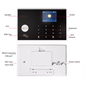 4G sim卡插入和wi-fi无线网络烟雾报警器控制面板火灾报警器产品 - Product Image 3