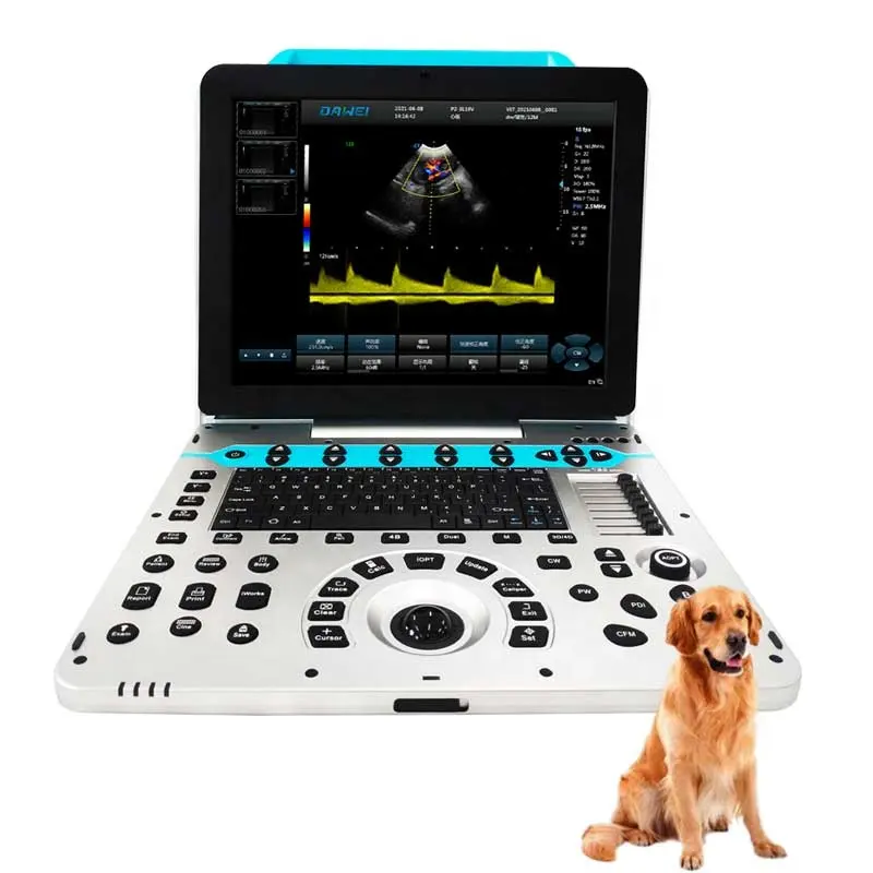 Dawei Medical Ultrasound Scanner Portable Color 3D Ultrasound Machine 7.5 Mhz Veterinary Ultrasound