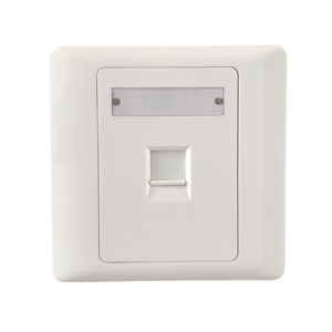 Direkt eingefügt 86 Typ 1Port 2 Port RJ45/RJ11 UTP-Frontplatten-Netzwerk modul Telekommunikation steile für Netzwerk verkabelung systeme - Product Image 1