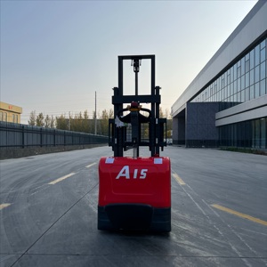 1.5 Ton Fully Electric Double Lift Stacker <strong>Crane</strong> Forged for Efficient <strong>Loading</strong> &amp; <strong>Unloading</strong> in Factories Workshops &amp; Warehouses