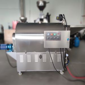 Dongyi 100kg Máquina Elétrica De Torrar Feijão De Cacau Amendoim Nozes Roaster Gergelim Avelã Soja Roasting Máquinas De Processamento