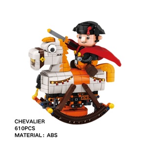 Cute Cartoon Character Building Block Set Small Particle Napoleon Clowns Model Educational <strong>Trojan</strong> Horse <strong>Toy</strong> for Kids Block Gifts - Product Image 3